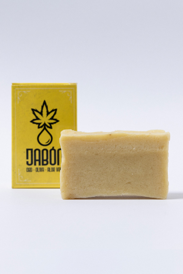 La Flor de Poqueira CBD Soap Aloe Vera